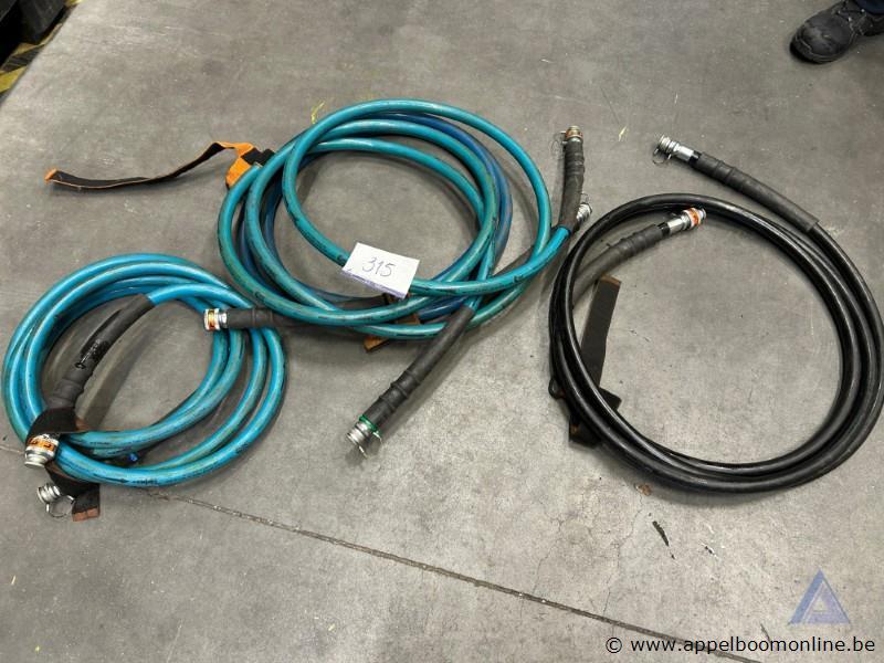 3x hydraulische enkelwerkende slangen HOLMATRO Coreslang, 8 bar – foto 2 – kavel bij Appelboom
