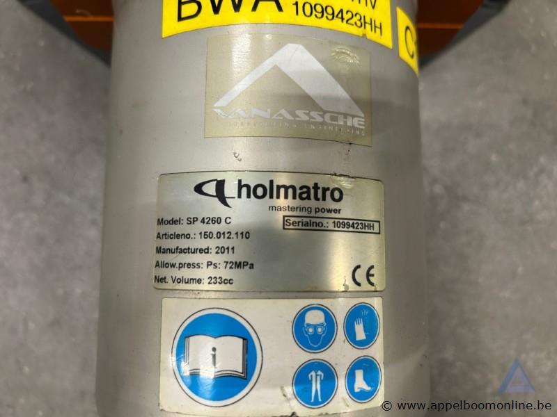 Hydraulische spreider Holmatro SP 4260 C, serienummer 1099423HH, maximale druk 72 MPa, bouwjaar 2011, 72 MPa kg – foto 3 – kavel bij Appelboom