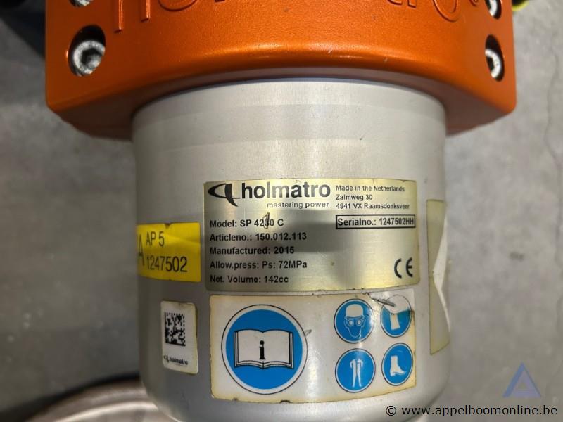 Hydraulische spreider HOLMATRO, SP 4230C, bouwjaar 2015 – foto 3 – kavel bij Appelboom