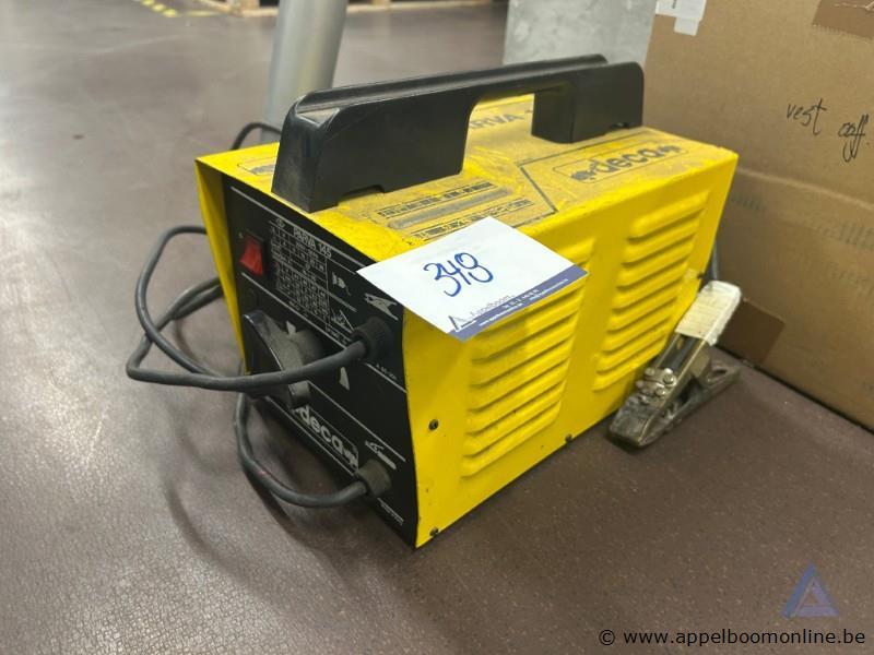 Lasapparaat DECA PARVA 145, inclusief aardklem en elektrodehouder, 220 V. Werking niet gekend – foto 2 – kavel bij Appelboom