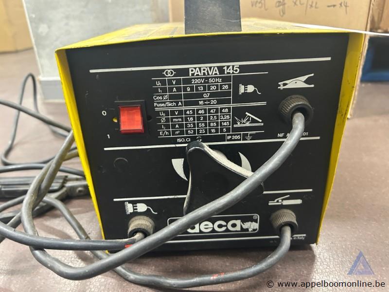Lasapparaat DECA PARVA 145, inclusief aardklem en elektrodehouder, 220 V. Werking niet gekend – foto 3 – kavel bij Appelboom