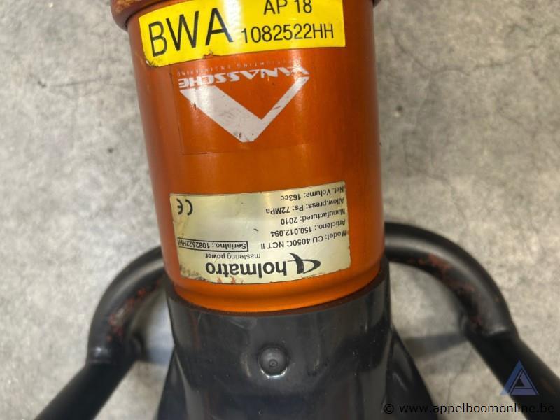 Hydraulische schaar Holmatro CU 4050C NCT II, bouwjaar 2010, maximale druk 72 MPa, serienummer 1082522HH – foto 3 – kavel bij Appelboom