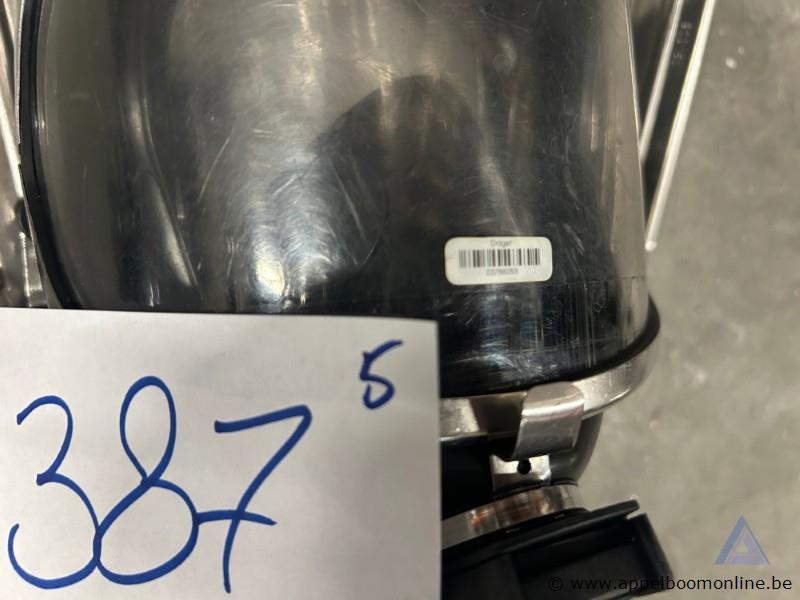 5x Ademluchtmasker DRÄGER Panorama Nova – foto 3 – kavel bij Appelboom