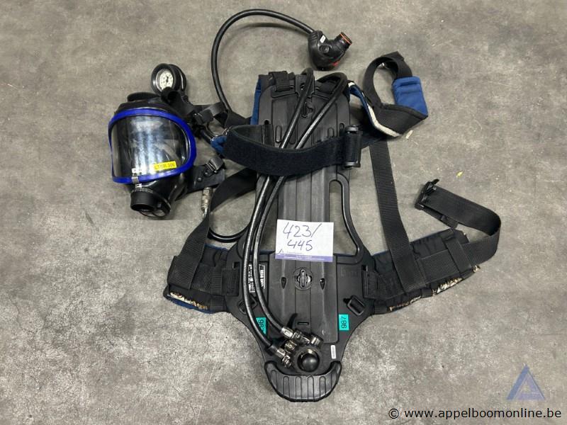 Ademluchttoestel DRÄGER PA94D, inclusief masker – foto 2 – kavel bij Appelboom