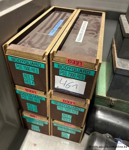 6 houten transportkisten BODYGUARD PSS 7000 RES, voor ademluchttoestellen – foto 2 – kavel bij Appelboom