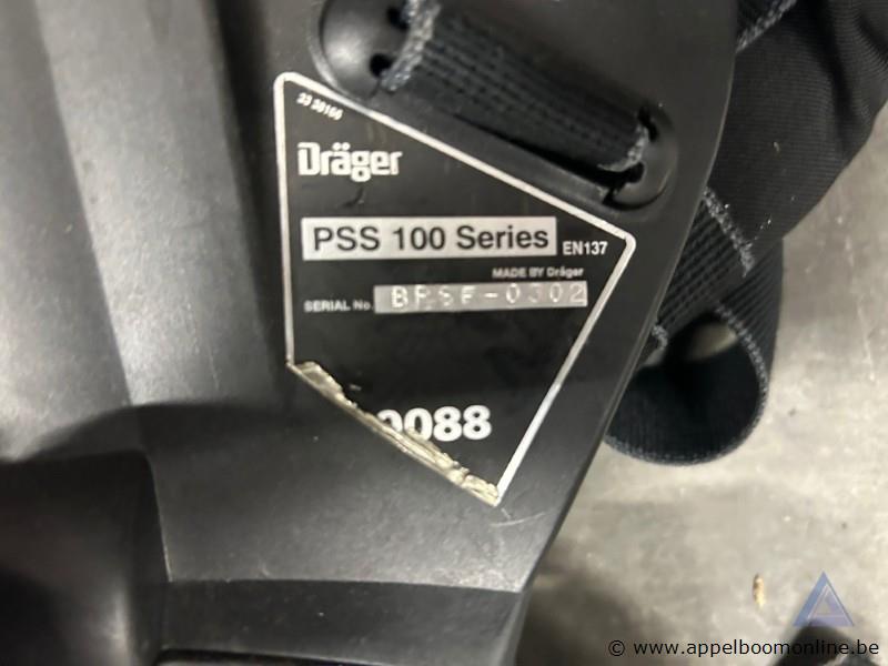 10 Ademluchttoestellen Dräger PSS 100 Series, ongebruikt of gebruikt gebruikt – foto 3 – kavel bij Appelboom