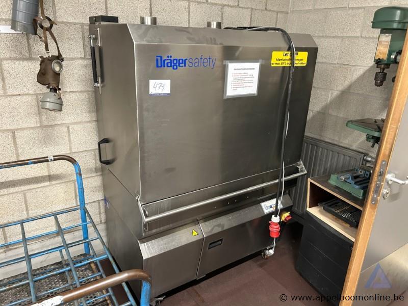 Reinigingsmachine voor ademluchttoestellen. Werking niet gekend, UNIKON T-1200, bouwjaar 2006, 440 V, 3-fasen, serienummer 2006099, CE-gemarkeerd – foto 2 – kavel bij Appelboom