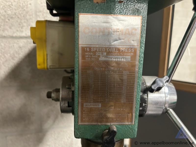 Kolomboormachine CONTEMAC CH-16, bouwjaar 1995, boorcapaciteit 20 mm, serienummer 009192. Werking niet gekend – foto 3 – kavel bij Appelboom