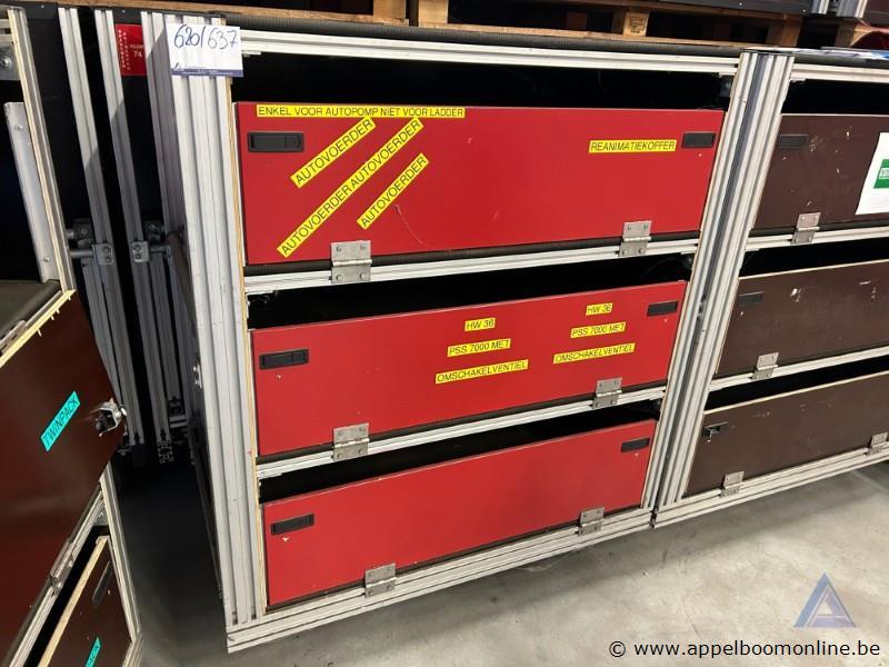 Modulair opbergsysteem met houten laden – foto 2 – kavel bij Appelboom