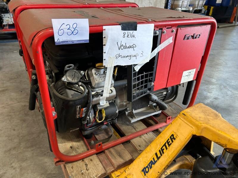 Stroomgenerator GEKO 8000 ED-AA/SEBA-II, bouwjaar 2009, 140 kg, serienummer 105008. Werking niet gekend – foto 2 – kavel bij Appelboom
