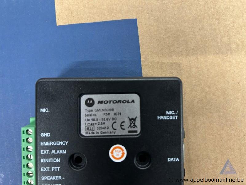 6x Motorola junction box GMLN5089B. Werking niet gekend – foto 3 – kavel bij Appelboom