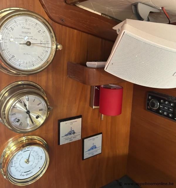 Pleziervaartuig RUSHCUTTER, zeilboot Cortessa 43, 13,07m - 3.85m - 2.25m, composiet, 1 mast, bj 1982, S0403408215, Sole motor 40.5Kw – foto 6 – kavel bij Appelboom