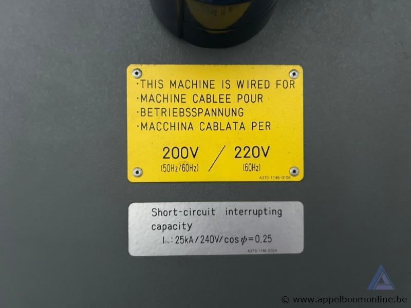 Industriële lasersnijmachine LVD AXEL 3015, bouwjaar 2001, met een vermogen van 80 kW – foto 8 – kavel bij Appelboom