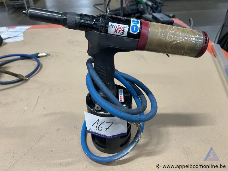 Pneumatische blindklinktang PROSET XT3 – foto 2 – kavel bij Appelboom