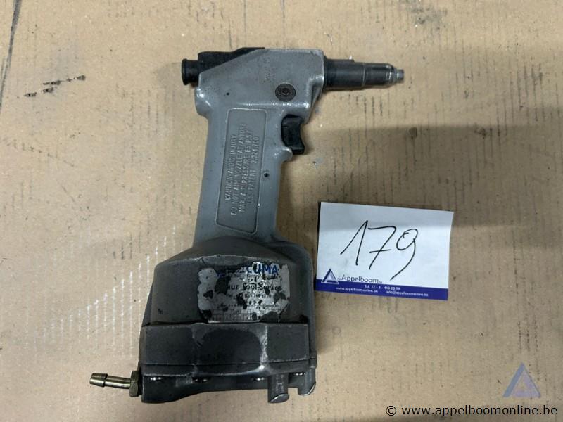 Pneumatische blindklinktang POP FASTENERS PRG 510, serienummer DB128 – foto 2 – kavel bij Appelboom