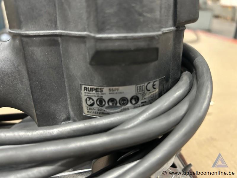 Schuurmachine RUPES S5PF, vermogen 0,3 kW, netspanning 230 V, schuurvlak 115x208 mm – foto 3 – kavel bij Appelboom