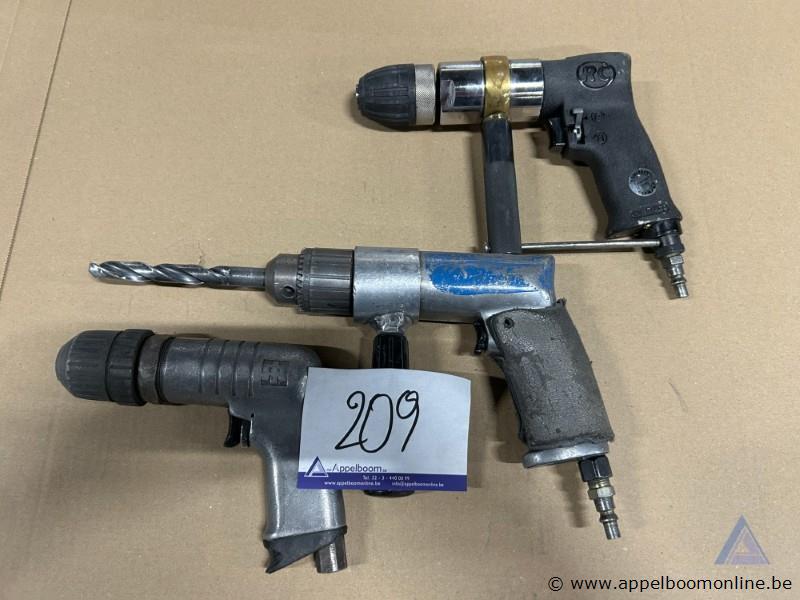 3x persluchtboormachines – foto 2 – kavel bij Appelboom