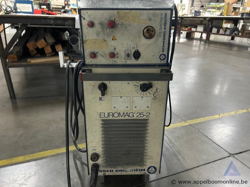 Lasapparaat MESSER GRIESHEIM EUROMAG 25-2, met een aansluiting van 380 V, 3 fasen – foto 3 – kavel bij Appelboom