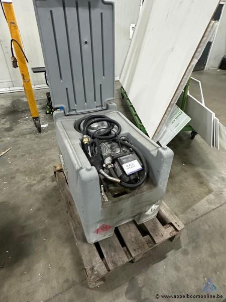 Mobiele brandstoftank ATS, met PIUSI pomp, bouwjaar 2020, 230 V, serienummer F00730000. Werking niet gekend – foto 2 – kavel bij Appelboom