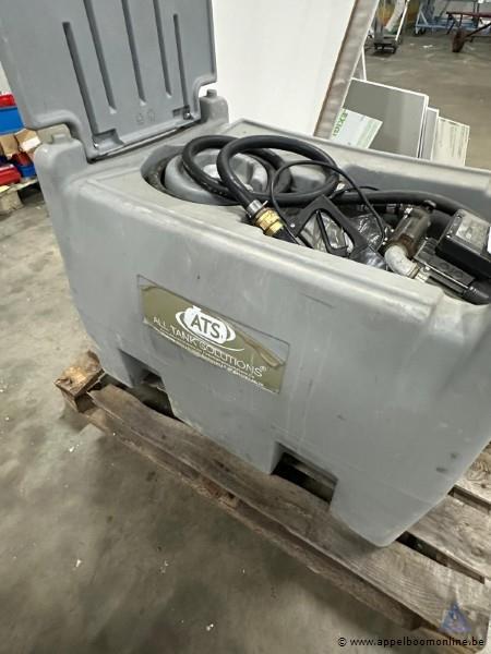 Mobiele brandstoftank ATS, met PIUSI pomp, bouwjaar 2020, 230 V, serienummer F00730000. Werking niet gekend – foto 3 – kavel bij Appelboom