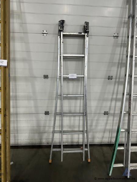 Alu ladder vv 2x7 sporten – foto 2 – kavel bij Appelboom