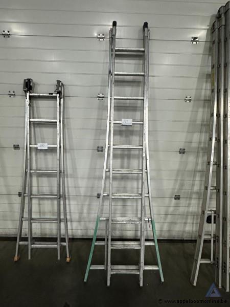 Alu ladder vv 2x10 sporten – kavel bij Appelboom