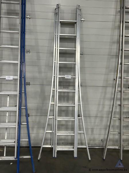 alu ladder vv 3x10 sporten – kavel bij Appelboom