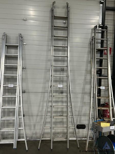 Alu ladder vv 2x12 sporten – kavel bij Appelboom