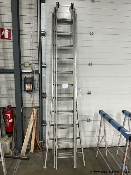 Alu ladder vv 3x10 sporten – foto 2 – kavel bij Appelboom