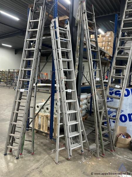 Alu ladder vv 3x12 sporten – foto 2 – kavel bij Appelboom