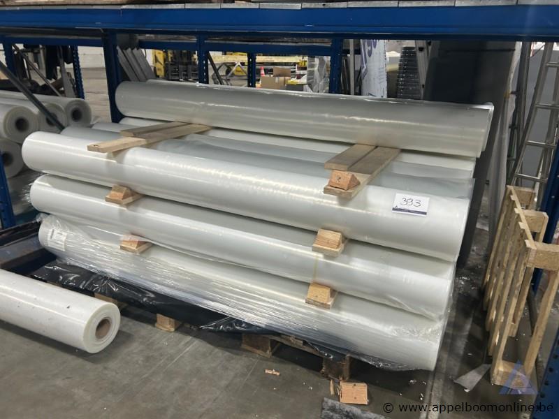 Lot 17 rollen transparante plastic krimpfolie – kavel bij Appelboom