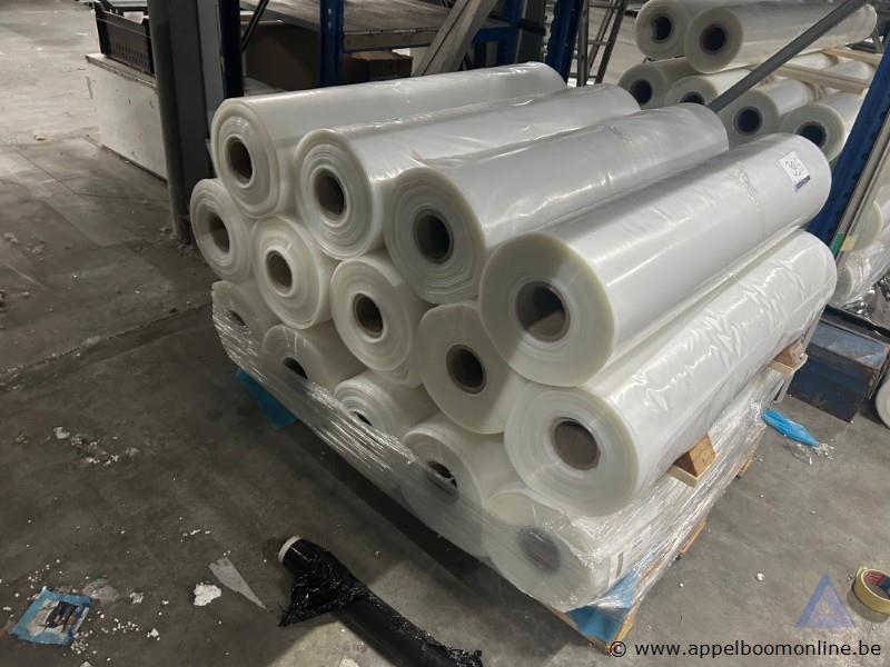 14 Rollen plastic krimpfolie – foto 3 – kavel bij Appelboom