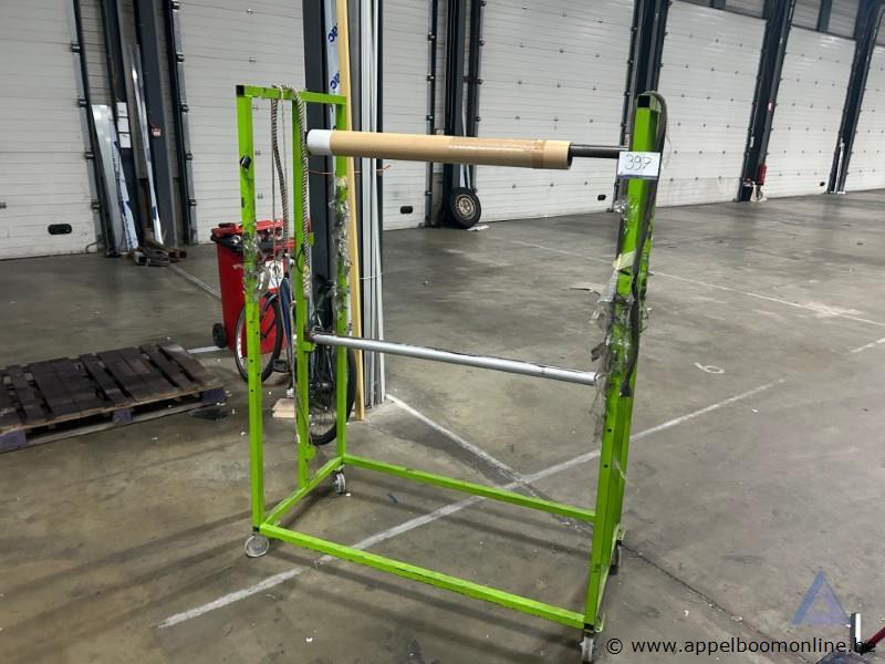 Verrijdbaar metalen dispenser voor folie – foto 2 – kavel bij Appelboom