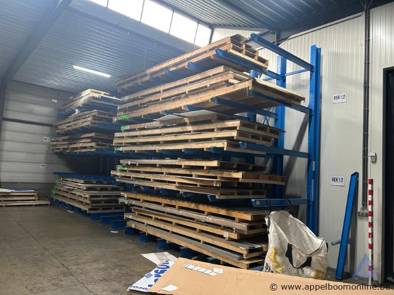 Platenstelling, lengte 14 m – kavel bij Appelboom
