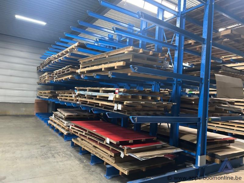 Dubbele platenstelling lengte 14 m – foto 3 – kavel bij Appelboom