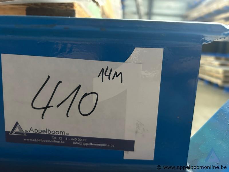 Dubbele platenstelling lengte 14 m – foto 4 – kavel bij Appelboom
