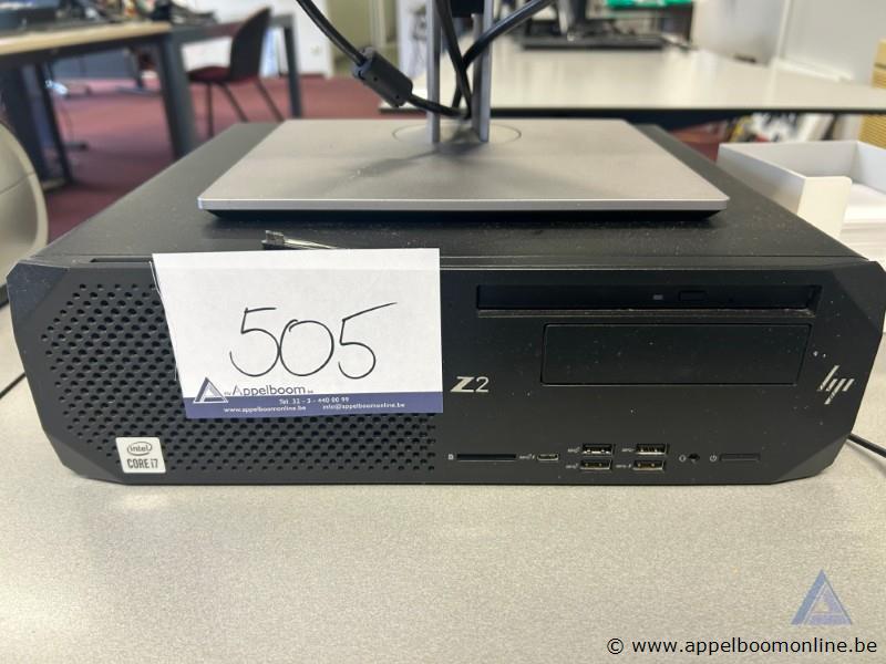 Computerwerkstation bestaande uit een HP Z2 desktop computer met Intel Core i7 processor, twee HP monitoren, een HP toetsenbord, een SteelSeries mu… – foto 3 – kavel bij Appelboom