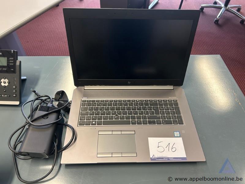 Laptop HP ZBook 17 G6, Intel Core i7 processor, Windows 10 Pro, inclusief lader. Werking niet gekend, Wi-Fi, Bluetooth, inclusief lader, serienumme… – foto 2 – kavel bij Appelboom