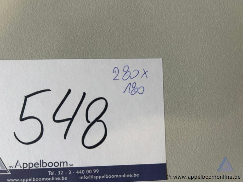 L-vormig kantoorbureau met ladeblok, afmetingen 280 x 180 cm – foto 3 – kavel bij Appelboom