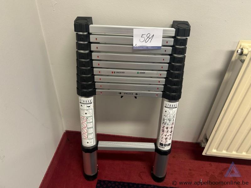 Telescopische ladder, STROXX 1 X 10 – kavel bij Appelboom