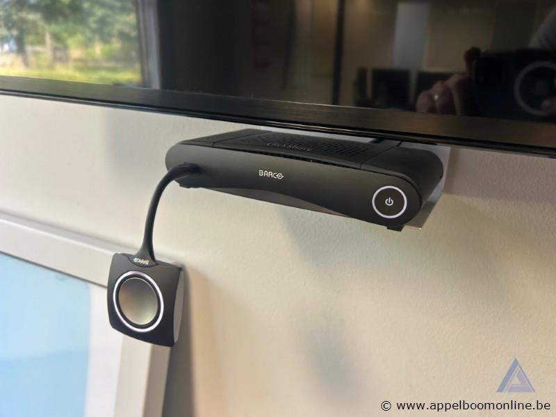 Televisie SAMSUNG, inclusief Barco ClickShare draadloos presentatiesysteem. Werking niet gekend – foto 4 – kavel bij Appelboom