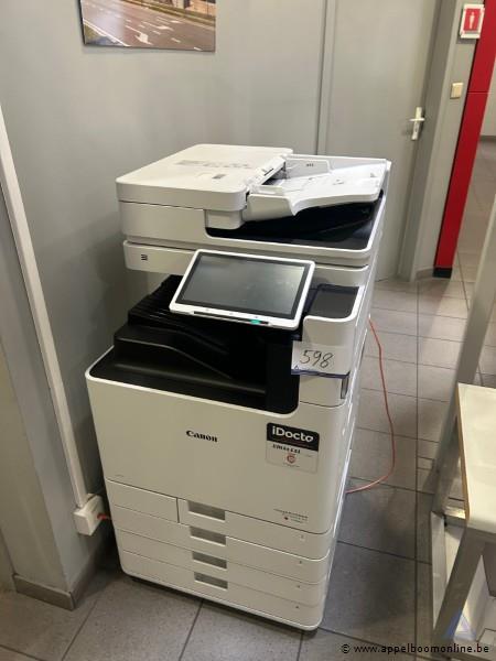 Multifunctionele printer met touchscreen en papierladen. Werking niet gekend, CANON imageRUNNER ADVANCE DX C5840i – foto 2 – kavel bij Appelboom