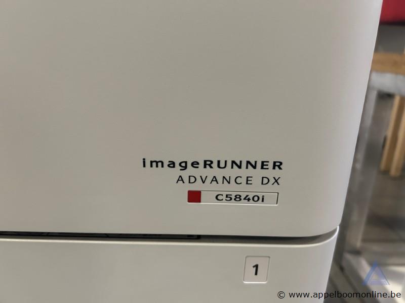 Multifunctionele printer met touchscreen en papierladen. Werking niet gekend, CANON imageRUNNER ADVANCE DX C5840i – foto 3 – kavel bij Appelboom