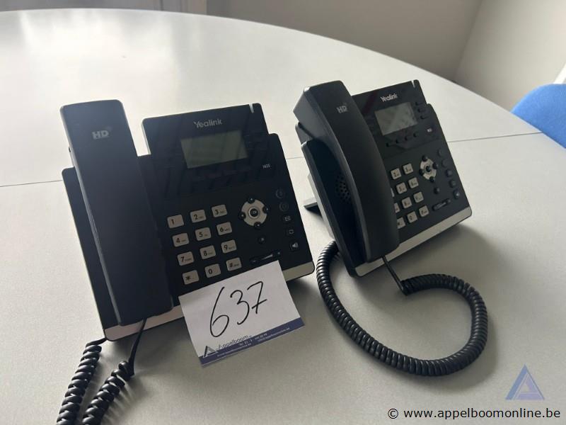 2x telefoontoestel Yealink, T42S – foto 2 – kavel bij Appelboom
