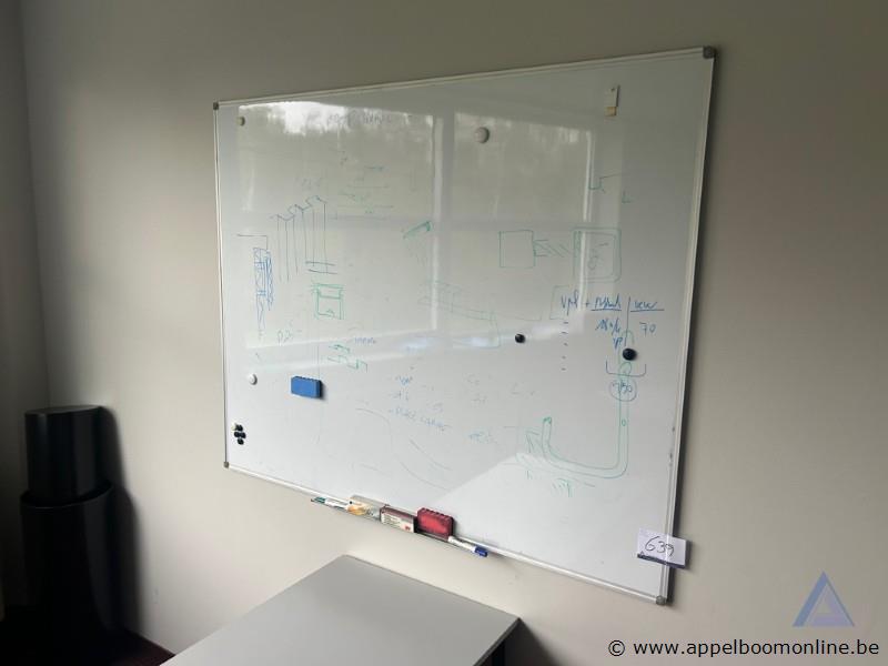 whiteboard afm 150x120cm – kavel bij Appelboom