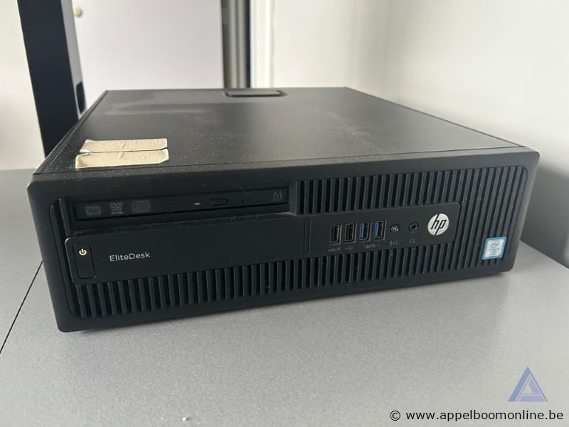 Computer HP, Elitedesk plus 2 TFT schermen HP, passwoord niet gekend – foto 3 – kavel bij Appelboom