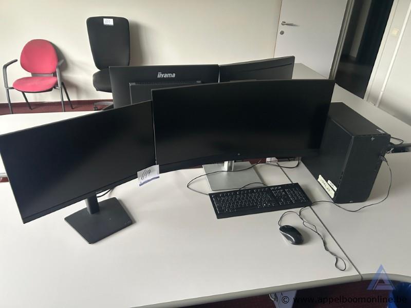 computer HP, Z2 plus 2 monitoren, passwoord niet gekend – kavel bij Appelboom
