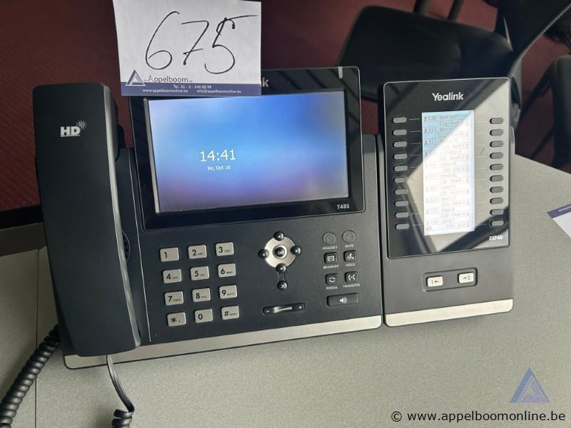Telefoontoestel Yealink, T48S – foto 2 – kavel bij Appelboom
