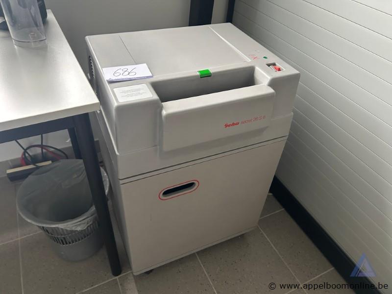 Papierschredder GEHA, secret 26S6 – kavel bij Appelboom