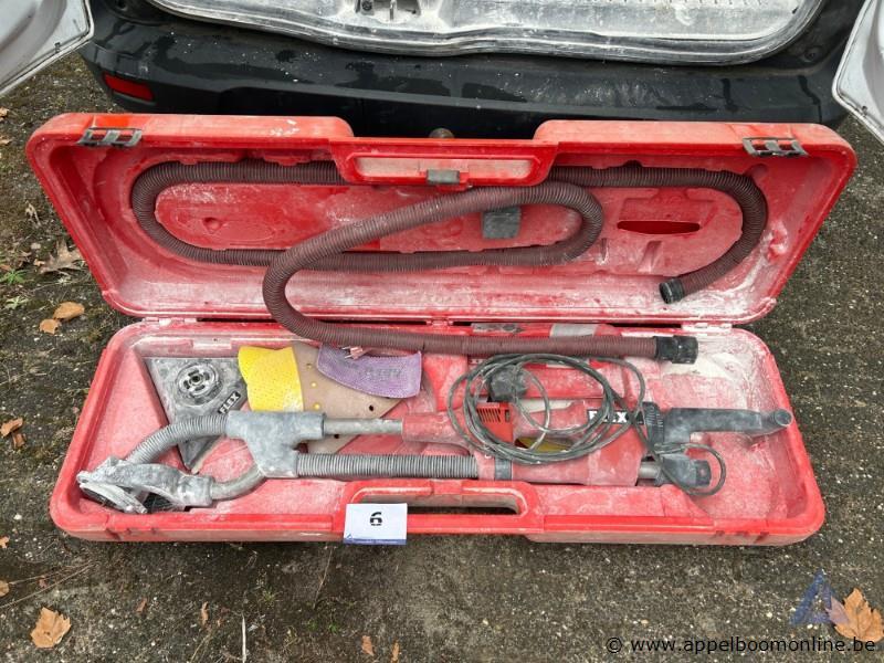 Wandschuurmachine FLEX WST 700 VV, bouwjaar 2010, serienummer 9 506, 0,71 kW, 230 V. Inclusief slang en schuurpads. Werking niet gekend – foto 2 – kavel bij Appelboom